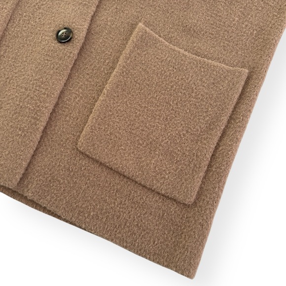 Ann Taylor Women's Size XL Camel Brown Long Sleeve Sweater Blazer Jacket NWOT - Picture 11 of 14